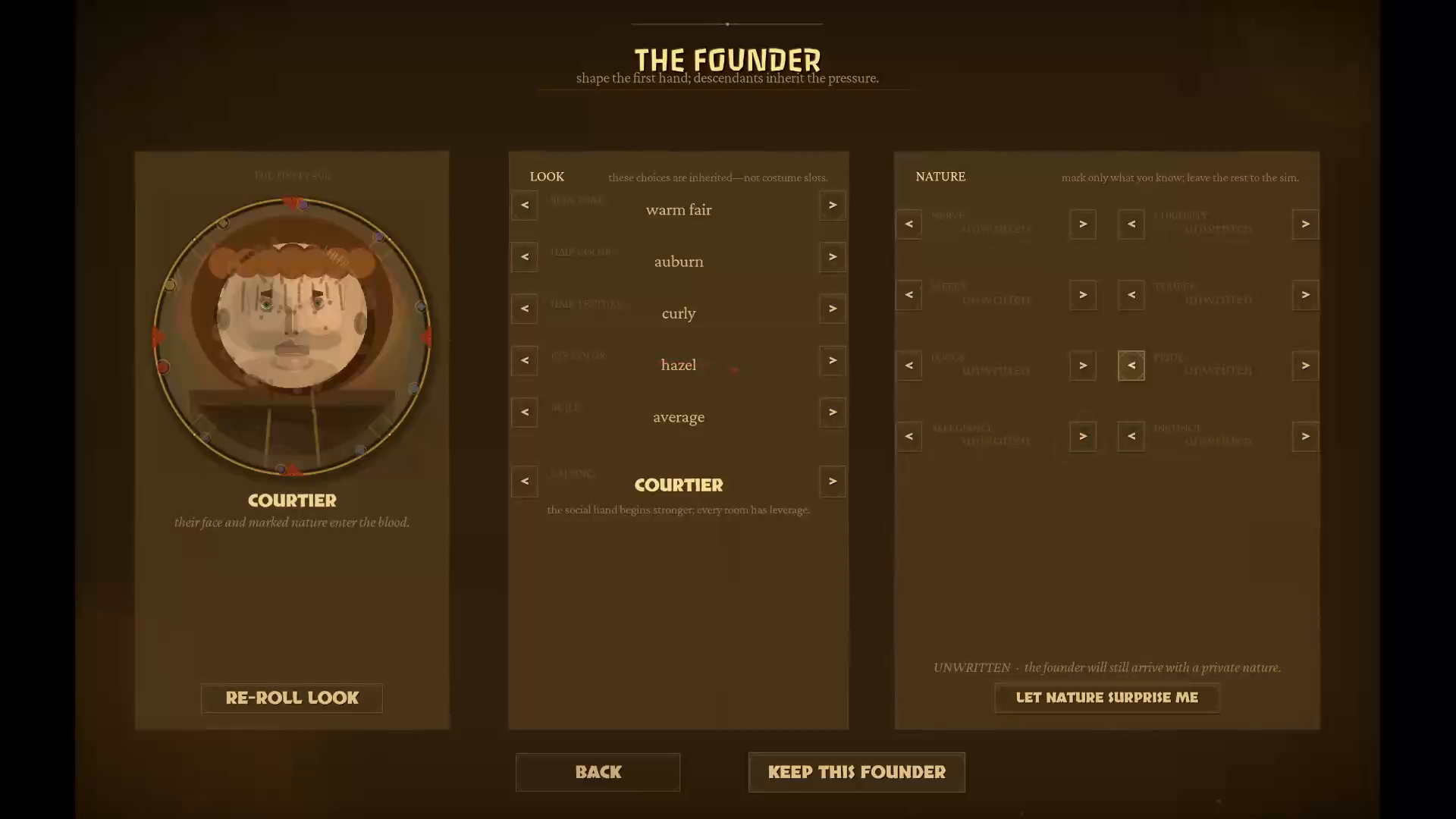 Create the founder